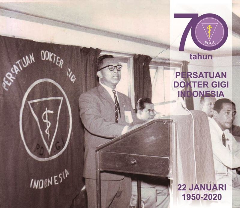 Buku 70 Tahun PDGI Provinsi Sulawesi Utara | Jejak Pengabdian dan Perjalanan Profesi